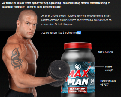 max man power norge
